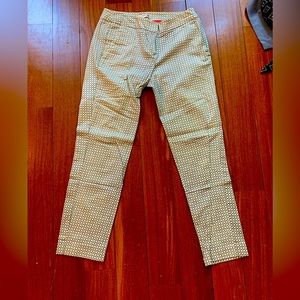 Kenar Trousers with white and black pattern